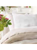 Cacharel textiles Satin-Bettwäsche-Set "Lace" in Taupe