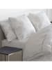 Cacharel Satin-Spannbettlaken "Uni" in Taupe