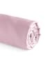Cacharel textiles Satin-Spannbettlaken "Uni" in Rosa