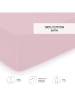 Cacharel Satin-Spannbettlaken "Uni" in Rosa