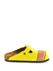 Calceo Clogs in Gelb/ Hellbraun