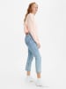 Levi´s Spijkerbroek "501® Crop" - slim fit - lichtblauw