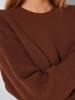 Noisy may Sweter "Neel" w kolorze brązowym