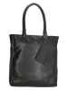 micmacbags Skórzana torebka w kolorze czarnym - 31,5 x 36 x 10 cm