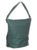 FREDs BRUDER Leren schoudertas "Lotta" groen - (B)33 x (H)35 x (D)15 cm