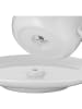 WMF  2-częściowy zestaw filiżanek w kolorze białym do cappucino - 160 ml