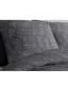 Zo!Home Flanellen beddengoedset "Blitz" zwart