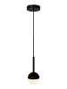 Nordlux Lampa wisząca "Contina" w kolorze czarnym - wys. 23 x Ø 10 cm