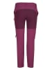 Trollkids Spodnie trekkingowe Zipp-Off "Nordfjord" - Regular fit - w kolorze fioletowym