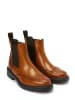 Frank Daniel Leren chelseaboots lichtbruin
