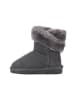 Gooce Leder-Winterboots "Florine" in Grau