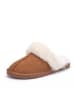 Gooce Pantoffels van schapenvacht "Emeline" lichtbruin
