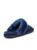 Gooce Schapenvachtpantoffels "Emeline" donkerblauw