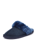 Gooce Schapenvachtpantoffels "Emeline" donkerblauw