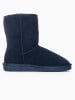 Gooce Leren winterboots "Fairfield" donkerblauw