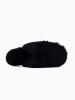 Gooce Wełniane kapcie "Furia" w kolorze czarnym