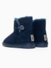 Gooce Leren winterboots "Crestone" donkerblauw