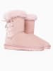 Gooce Leder-Winterstiefel "Alissa" in Rosa