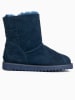 Gooce Leren winterboots "Colorado" donkerblauw