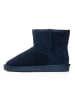 Gooce Leren winterboots "Thimble" donkerblauw