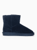 Gooce Leren winterboots "Thimble" donkerblauw