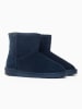 Gooce Leren winterboots "Thimble" donkerblauw