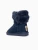 Gooce Leder-Winterboots "Florine" in Dunkelblau