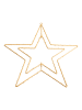 näve LED-Dekoleuchte "Stern" in Gold - Ø 40 cm