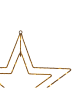 näve Decoratieve ledlamp "Stern" goudkleurig - Ø 40 cm
