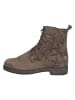 Think! Leren boots lichtbruin