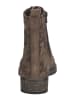 Think! Leren boots lichtbruin