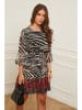 L'armoire de Suzette Kleid in Schwarz/ Beige
