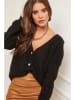 L'armoire de Suzette Cardigan in Schwarz