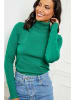 L'armoire de Suzette Rollkragenpullover in Grün