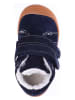 Lurchi Skórzane buty "Iru" w kolorze granatowym do nauki chodzenia