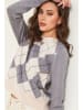 Soft Cashmere Sweter w kolorze beżowo-szarym