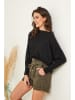 Soft Cashmere Pullover in Schwarz