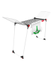 Vileda Wäscheständer "Soft care" in Weiß/ Schwarz - (B)215 x (H)128 x (T)56 cm