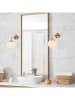 Opviq Wandlamp goudkleurig - (B)27 x (H)25 cm