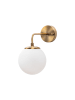 Opviq Wandlamp goudkleurig - (B)27 x (H)25 cm