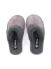 billowy Leren pantoffels grijs
