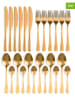 Lifa Living 24tlg. Set: Besteck in Gold