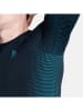 Odlo Funktionsunterhemd "Performance Warm Eco" in Grau/ Schwarz