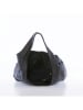 Anna Morellini Leder-Schultertasche "Barga" in Schwarz - (B)33 x (H)32 x (T)16 cm
