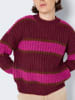 Noisy may Pullover "Adele" in Bordeaux/ Pink