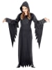 Carnival Party Kostümkleid "DUNKLE KÖNIGIN" in Schwarz