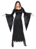 Carnival Party Kostümkleid "DUNKLE KÖNIGIN" in Schwarz