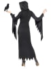 Carnival Party Kostümkleid "DUNKLE KÖNIGIN" in Schwarz