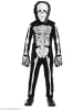 Widmann Kostuum "Skeleton" zwart/wit