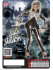 Carnival Party Kostuumjas "LADY SKELETON" zwart/wit